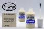 Preview: Volkswagen, Stormbeige Metallic 2C, LA1W: 20ml Lackstift + 20ml Klarlack - Set, von ATW Autoteile West.